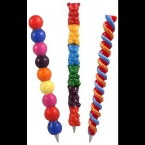 Brand New Set of 3 Candy Bar Pens